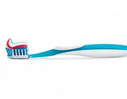 Toothbrush with paste